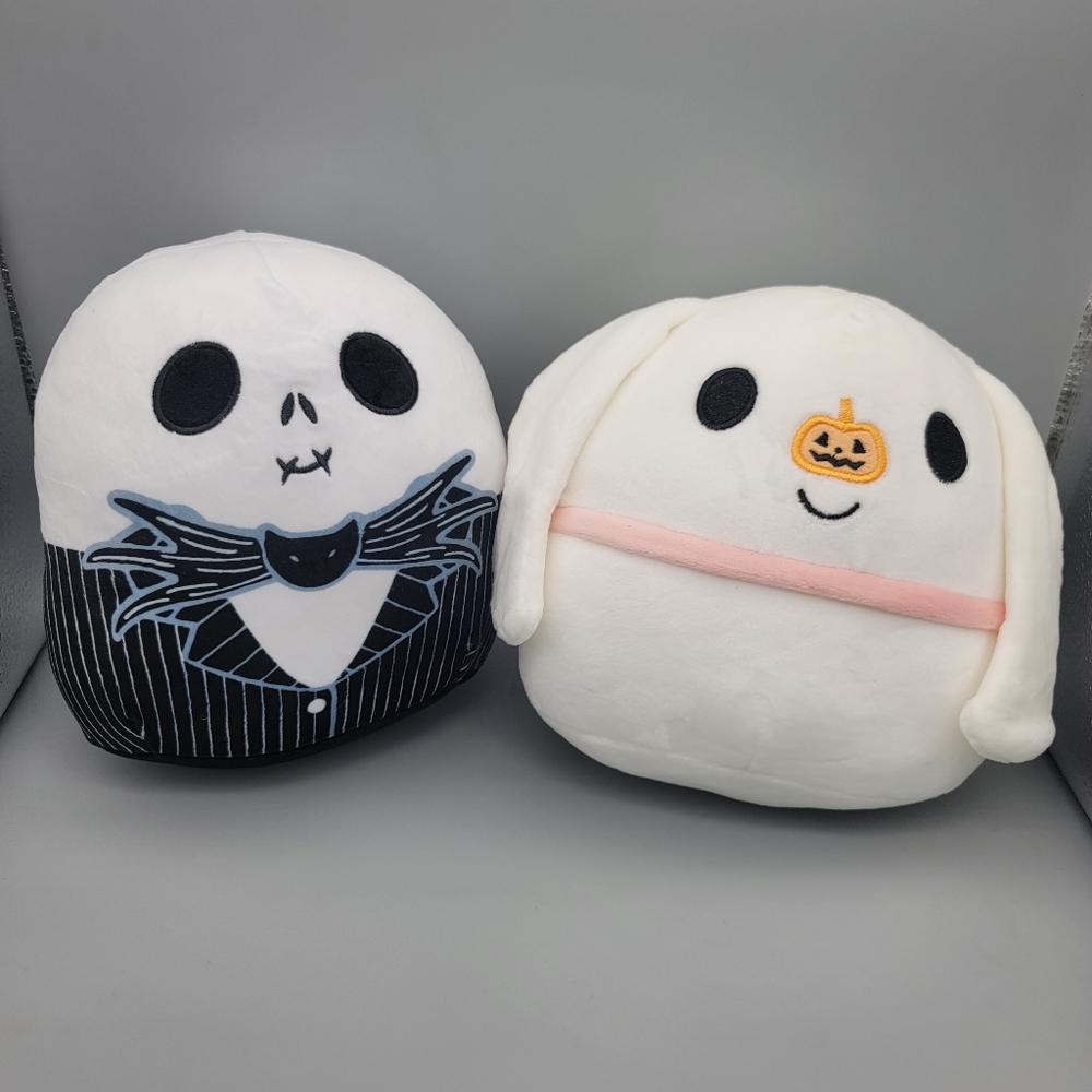 Nightmare Before Christmas Jack & Zero Plush